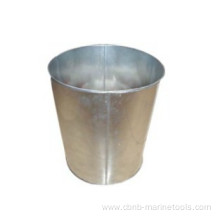 Galvanized Steel laundry bin With Wheel